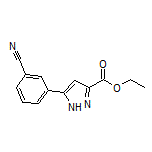 Ethyl 5-(3-Cyanophenyl)-1H-pyrazole-3-carboxylate