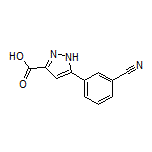 5-(3-Cyanophenyl)-1H-pyrazole-3-carboxylic Acid