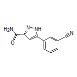 5-(3-Cyanophenyl)-1H-pyrazole-3-carboxamide