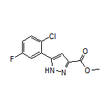 Methyl 5-(2-Chloro-5-fluorophenyl)-1H-pyrazole-3-carboxylate