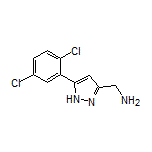 5-(2,5-Dichlorophenyl)-1H-pyrazole-3-methanamine