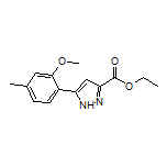 Ethyl 5-(2-Methoxy-4-methylphenyl)-1H-pyrazole-3-carboxylate