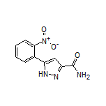 5-(2-Nitrophenyl)-1H-pyrazole-3-carboxamide