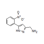 5-(2-Nitrophenyl)-1H-pyrazole-3-methanamine