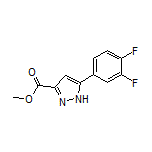 Methyl 5-(3,4-Difluorophenyl)-1H-pyrazole-3-carboxylate