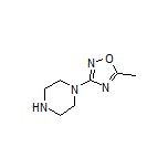 5-Methyl-3-(piperazin-1-yl)-1,2,4-oxadiazole