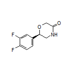 (R)-6-(3,4-Difluorophenyl)morpholin-3-one