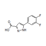 5-(3,4-Difluorophenyl)-1H-pyrazole-3-carboxylic Acid
