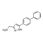 5-(4-Biphenylyl)-1H-pyrazole-3-methanamine