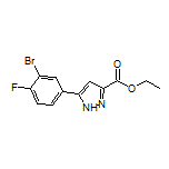Ethyl 5-(3-Bromo-4-fluorophenyl)-1H-pyrazole-3-carboxylate