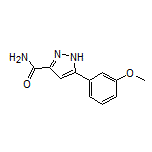 5-(3-Methoxyphenyl)-1H-pyrazole-3-carboxamide