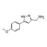 5-(4-Methoxyphenyl)-1H-pyrazole-3-methanamine