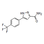 5-[4-(Trifluoromethyl)phenyl]-1H-pyrazole-3-carboxamide