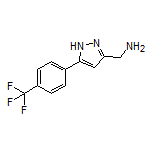 5-[4-(Trifluoromethyl)phenyl]-1H-pyrazole-3-methanamine