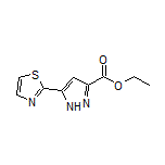 Ethyl 5-(Thiazol-2-yl)-1H-pyrazole-3-carboxylate