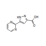 5-(Pyrimidin-2-yl)-1H-pyrazole-3-carboxylic Acid