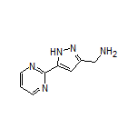 5-(Pyrimidin-2-yl)-1H-pyrazole-3-methanamine