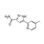 5-(4-Methylpyridin-2-yl)-1H-pyrazole-3-carboxamide
