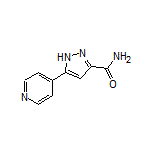 5-(Pyridin-4-yl)-1H-pyrazole-3-carboxamide