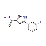 Methyl 5-(3-Fluorophenyl)-1H-pyrazole-3-carboxylate