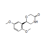 (R)-6-(2,5-Dimethoxyphenyl)morpholin-3-one