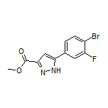 Methyl 5-(4-Bromo-3-fluorophenyl)-1H-pyrazole-3-carboxylate