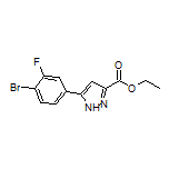 Ethyl 5-(4-Bromo-3-fluorophenyl)-1H-pyrazole-3-carboxylate