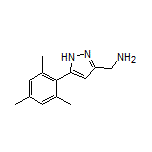 5-Mesityl-1H-pyrazole-3-methanamine