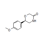 (R)-6-(4-Methoxyphenyl)morpholin-3-one