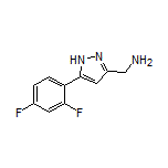 5-(2,4-Difluorophenyl)-1H-pyrazole-3-methanamine