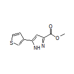 Methyl 5-(Thiophen-3-yl)-1H-pyrazole-3-carboxylate