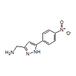 5-(4-Nitrophenyl)-1H-pyrazole-3-methanamine