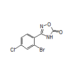 3-(2-Bromo-4-chlorophenyl)-1,2,4-oxadiazol-5(4H)-one