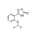 3-[2-(Difluoromethoxy)phenyl]-1,2,4-oxadiazol-5(4H)-one
