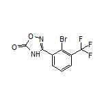 3-[2-Bromo-3-(trifluoromethyl)phenyl]-1,2,4-oxadiazol-5(4H)-one