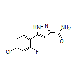 5-(4-Chloro-2-fluorophenyl)-1H-pyrazole-3-carboxamide
