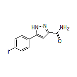 5-(4-Iodophenyl)-1H-pyrazole-3-carboxamide