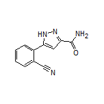 5-(2-Cyanophenyl)-1H-pyrazole-3-carboxamide
