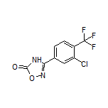 3-[3-Chloro-4-(trifluoromethyl)phenyl]-1,2,4-oxadiazol-5(4H)-one