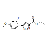 Ethyl 5-(2-Fluoro-4-methoxyphenyl)-1H-pyrazole-3-carboxylate