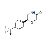 (S)-6-[4-(Trifluoromethyl)phenyl]morpholin-3-one
