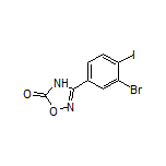 3-(3-Bromo-4-iodophenyl)-1,2,4-oxadiazol-5(4H)-one