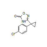 3-[1-(4-Chlorophenyl)cyclopropyl]-1,2,4-oxadiazol-5(4H)-one