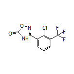 3-[2-Chloro-3-(trifluoromethyl)phenyl]-1,2,4-oxadiazol-5(4H)-one