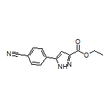 Ethyl 5-(4-Cyanophenyl)-1H-pyrazole-3-carboxylate