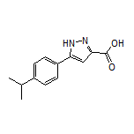 5-(4-Isopropylphenyl)-1H-pyrazole-3-carboxylic Acid