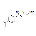 5-(4-Isopropylphenyl)-1H-pyrazole-3-methanamine