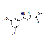 Methyl 5-(3,5-Dimethoxyphenyl)-1H-pyrazole-3-carboxylate