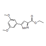 Ethyl 5-(3,5-Dimethoxyphenyl)-1H-pyrazole-3-carboxylate