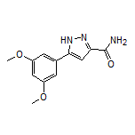5-(3,5-Dimethoxyphenyl)-1H-pyrazole-3-carboxamide